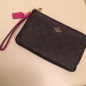 Coach wristlet